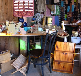 Items for sale at a Garage Sale